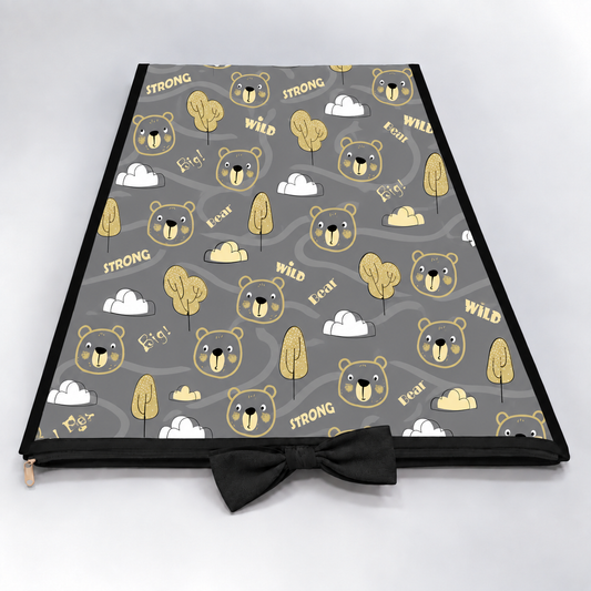 Trocador de Cômoda 70x45x3cm Urso Ted c/ Preto