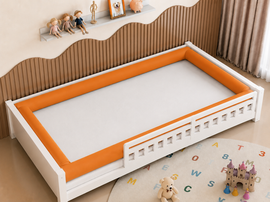 Kit Rolinhos 4 Peças para Cama Casal Terracota