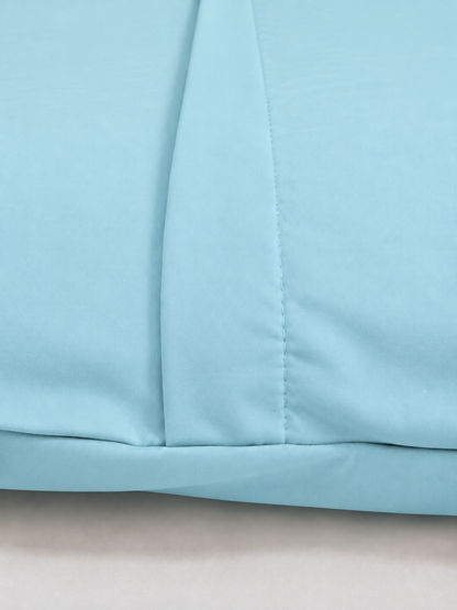 Colchão para Carrinho Moisés Premium 5cm Turquesa
