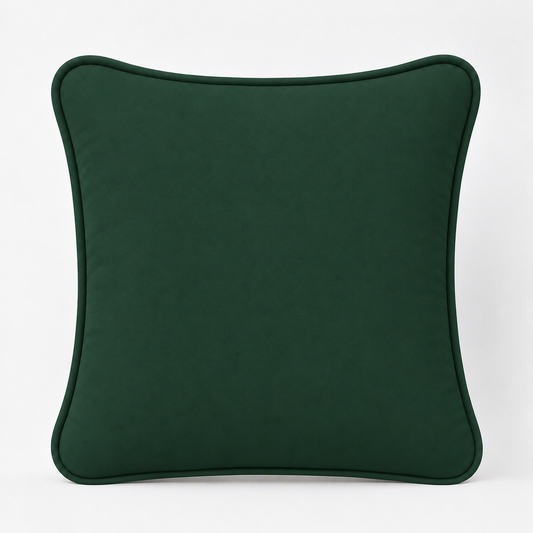 Almofada Decorativa 30cm x 30cm Verde Escuro