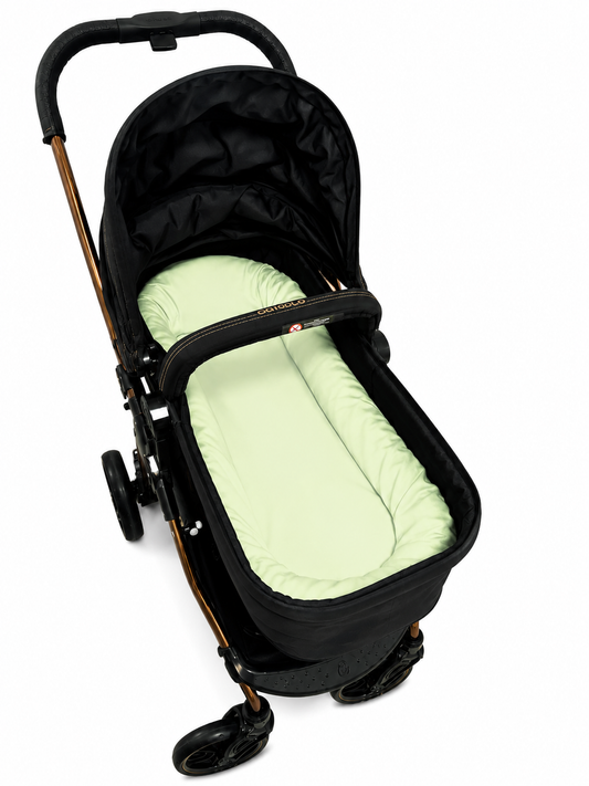 Fronha para Ninho Casulinho Premium para Carrinho Moisés Universal Verde Claro