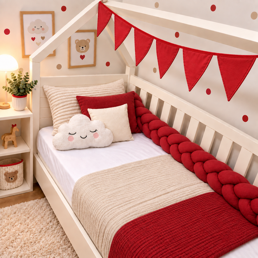 Bandeirinhas Decorativas 2,10m Vermelho