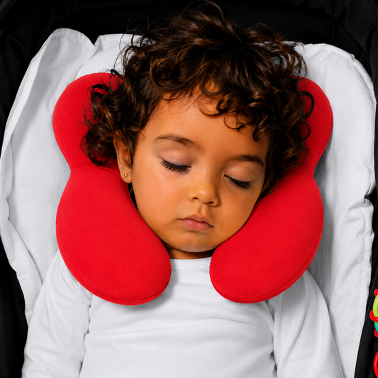 Protetor de Pescoço para Bebê Vermelho