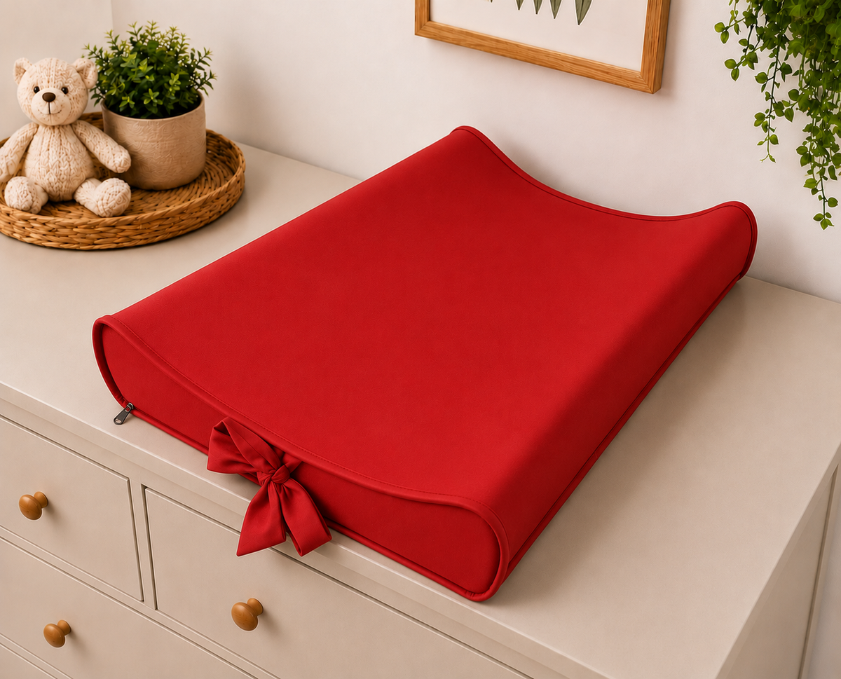 Trocador de Cômoda Americano Vermelho