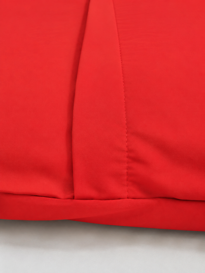 Colchão para Carrinho Moisés Premium 5cm Vermelho