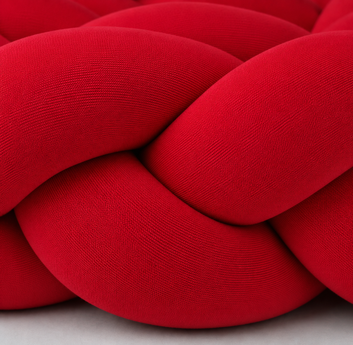 Trança Protetora Lateral Solteiro & Cama Casal 1,90 Metros Vermelho