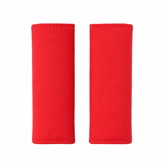 Protetor de Cinto de Segurança Dupla Face Vermelho