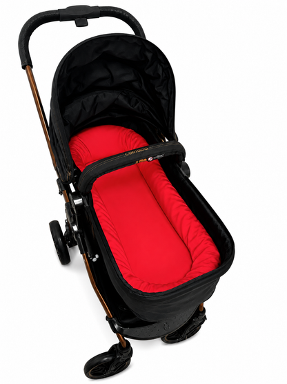 Ninho Casulinho Premium para Carrinho Moisés Universal Vermelho