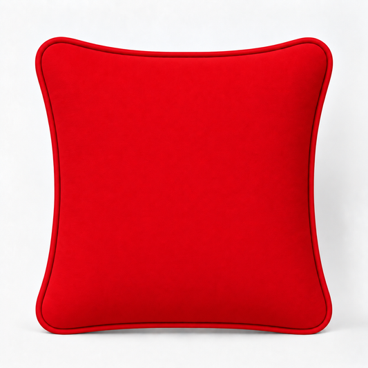 Almofada Decorativa 30cm x 30cm Vermelho