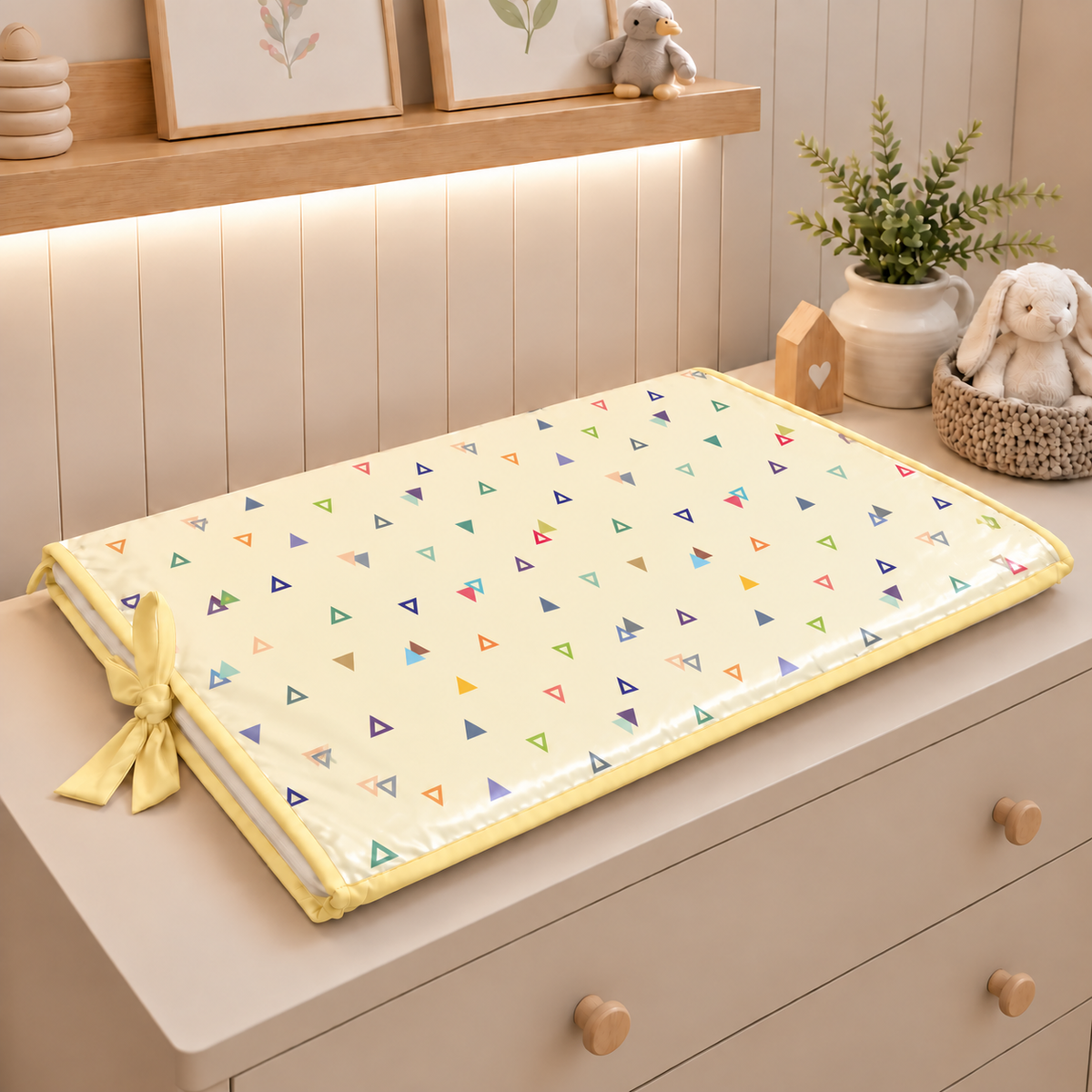 Trocador de Cômoda 70x45x3cm Vitória Amarelo