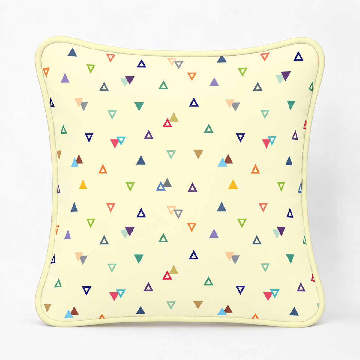 Almofada Decorativa 30cm x 30cm Vitória Amarelo