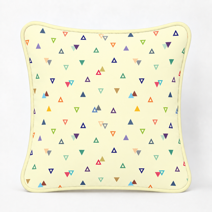 Almofada Decorativa 30cm x 30cm Vitória Amarelo