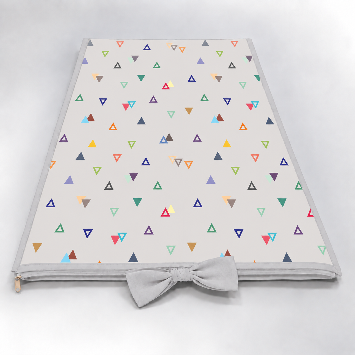 Trocador de Cômoda 70x45x3cm Vitória Cinza c/ Cinza