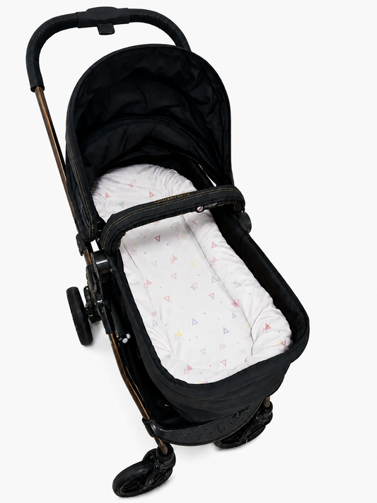 Fronha para Ninho Casulinho Premium para Carrinho Moisés Universal Vitória Rosa