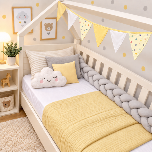 Bandeirinhas Decorativas 2,10m Vitória Amarelo