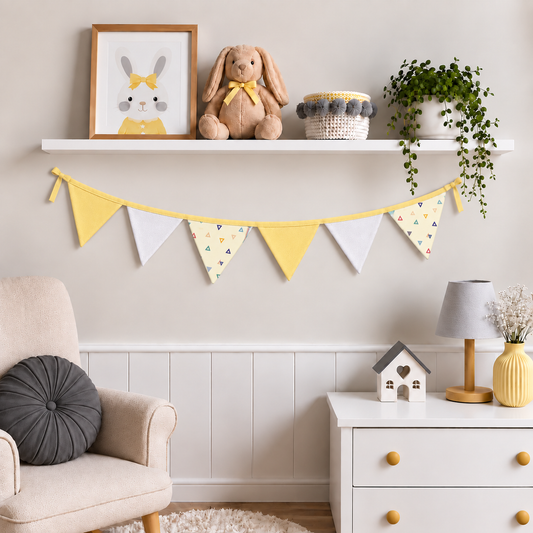 Bandeirinhas Decorativas 1,50m Vitória Amarelo