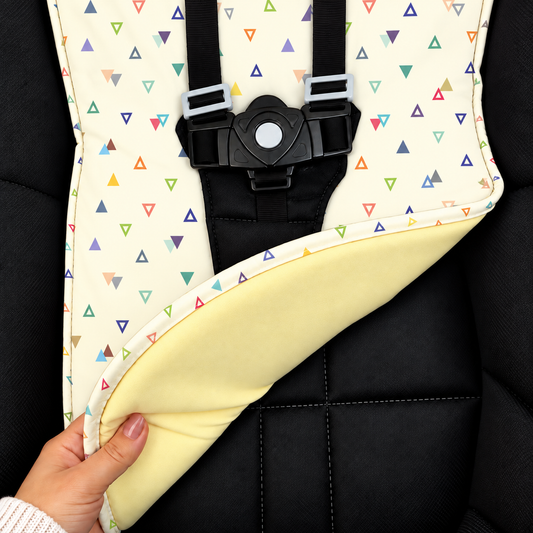 Capa para Carrinho de Bebê Universal Vitória Amarelo
