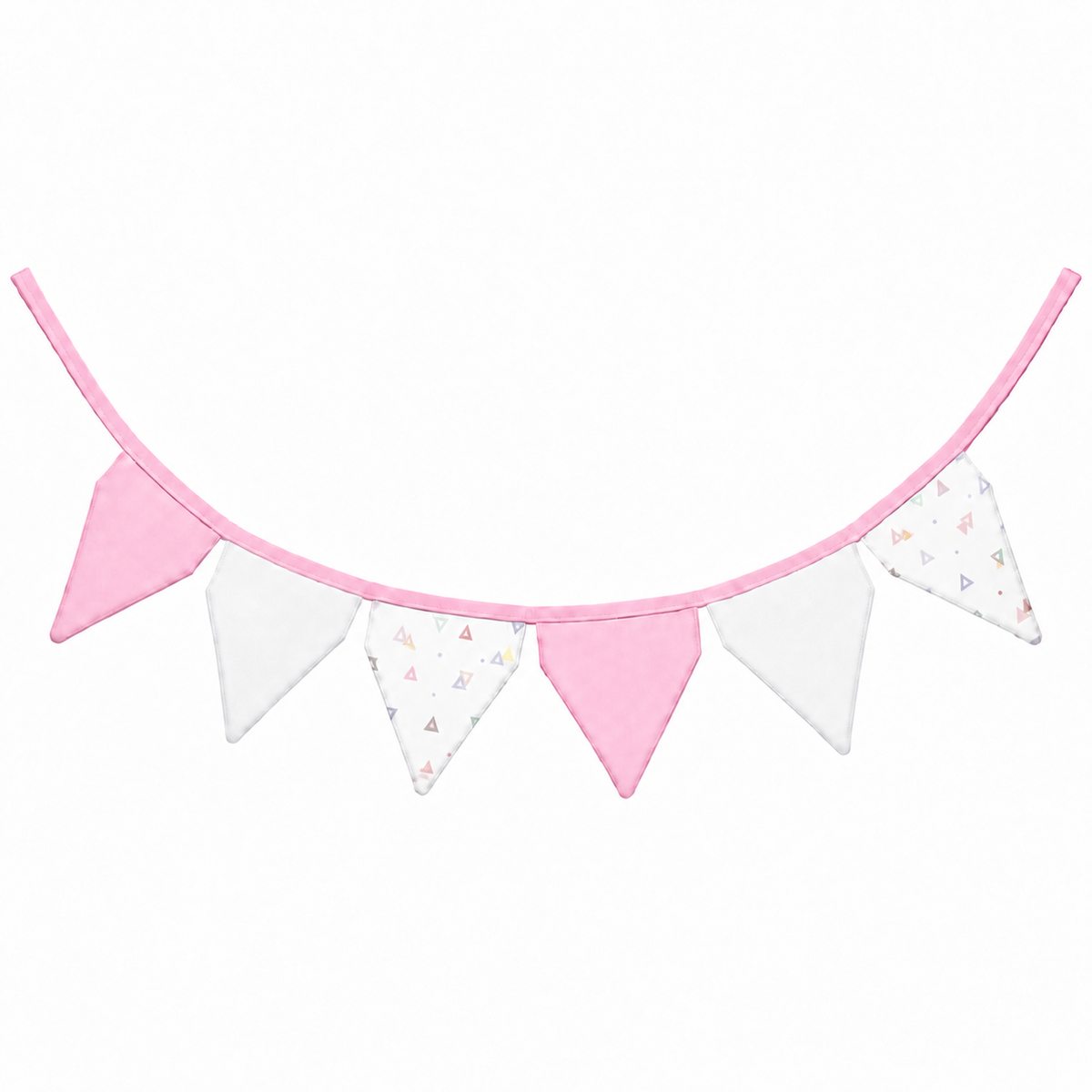 Bandeirinhas Decorativas 2,10m Vitória Rosa