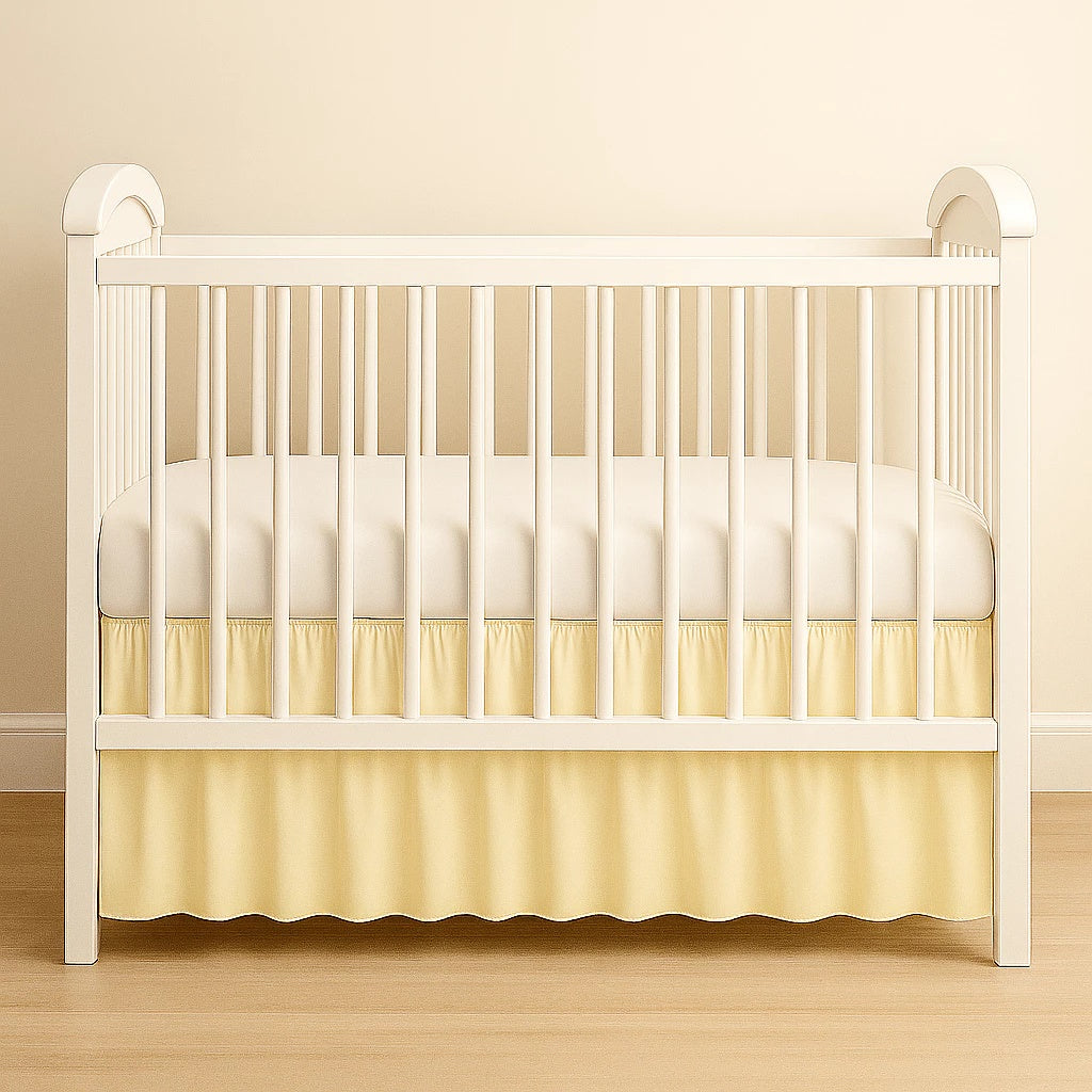 Saia para Berço Americano Amarelo