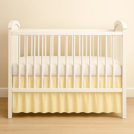 Saia para Berço Americano Amarelo