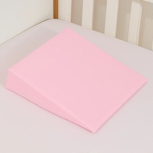 Travesseiro Antirrefluxo para Mini Berço e Carrinho Rosa