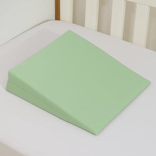 Travesseiro Antirrefluxo para Mini Berço e Carrinho Verde