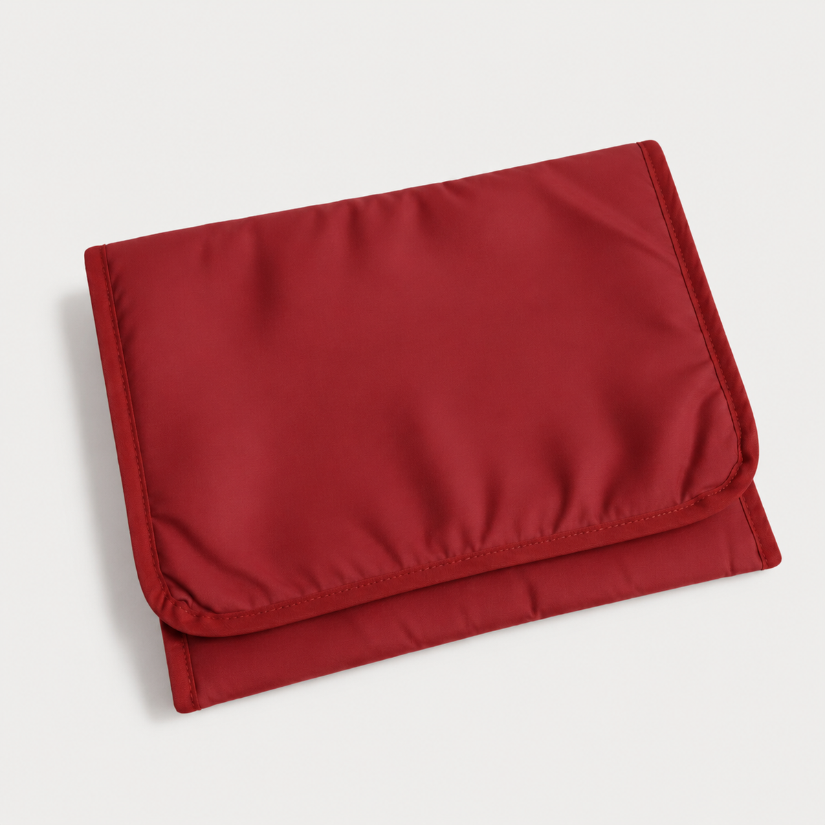 Trocador Portátil Dia a Dia Impermeável Vermelho